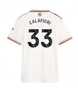 Günstige Arsenal Riccardo Calafiori #33 3rd trikot Damen 2025-26 Kurzarm